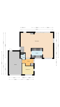 Floorplan - Merel 34, 2411 KP Bodegraven